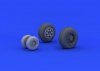 Eduard 648159 Tornado IDS wheels Revell 1/48 